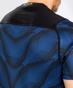 Venum Phantom Loma Dry Tech T-Shirt Zwart Blauw -Boksen Winkel venum venum phantom loma dry tech t shirt zwart bl 4