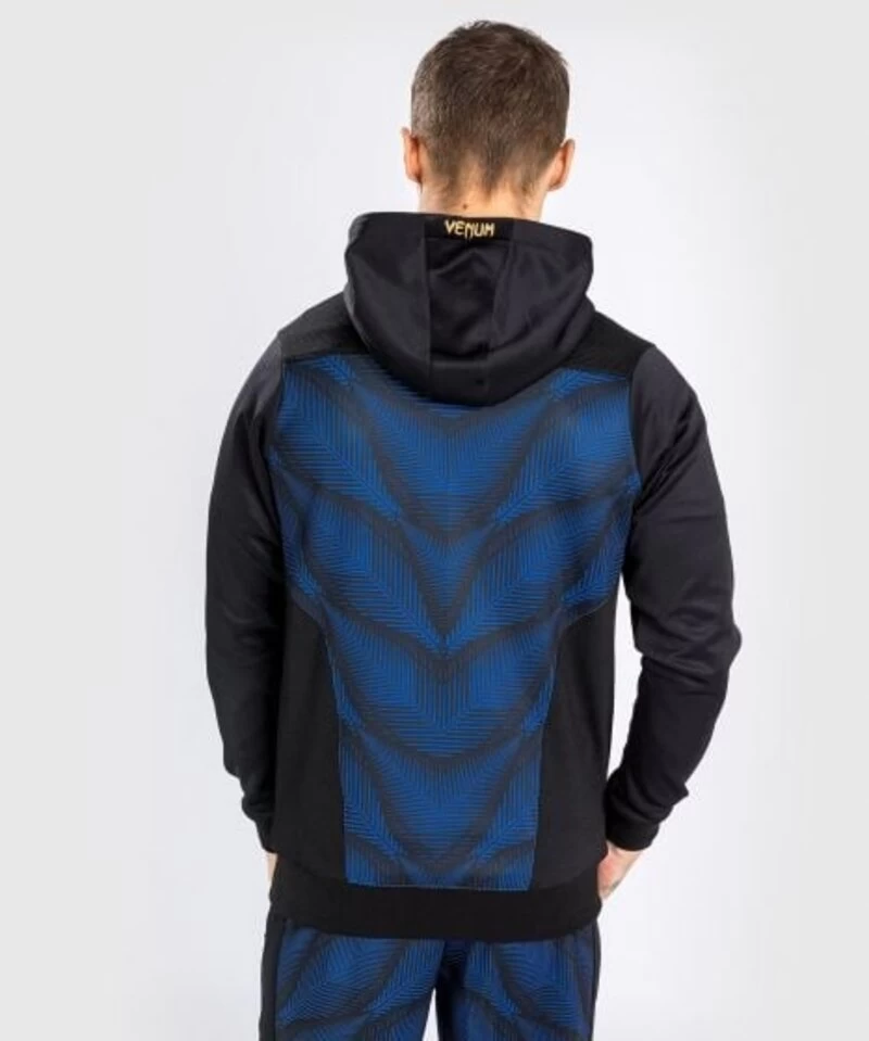 Venum Phantom Loma Hoodie Zwart Blauw 4 Venum Phantom Loma Hoodie Zwart Blauw - Afbeelding 2