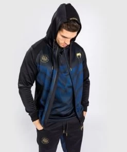 Venum Phantom Loma Hoodie Zwart Blauw 14 Venum Phantom Loma Hoodie Zwart Blauw -Boksen Winkel venum venum phantom loma hoodie zwart blauw 3