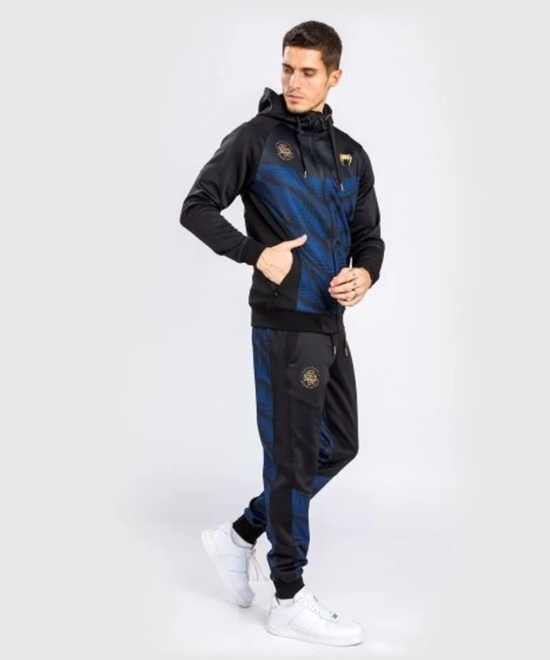 Venum Phantom Loma Hoodie Zwart Blauw 8 Venum Phantom Loma Hoodie Zwart Blauw - Afbeelding 6