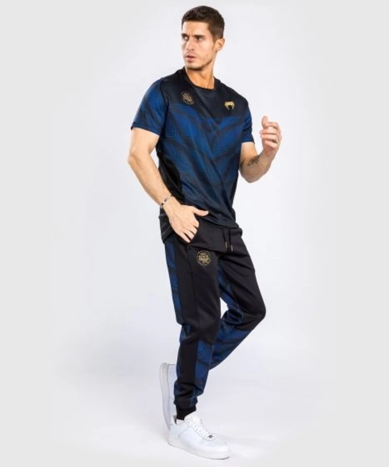 Venum Phantom Loma Joggingbroek Zwart Blauw 6 Venum Phantom Loma Joggingbroek Zwart Blauw - Afbeelding 4