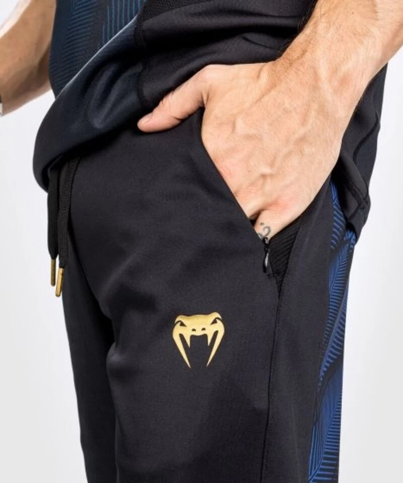 Venum Phantom Loma Joggingbroek Zwart Blauw 3 Venum Phantom Loma Joggingbroek Zwart Blauw