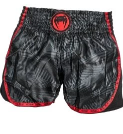 Venum PHANTOM Muay Thai Kickboxing Short Zwart Rood -Boksen Winkel venum venum phantom muay thai kickboxing short zwa 1