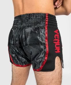 Venum PHANTOM Muay Thai Kickboxing Short Zwart Rood -Boksen Winkel venum venum phantom muay thai kickboxing short zwa 7