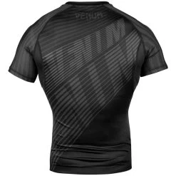 Venum Plasma Rash Guards S/S Zwart Zwart -Boksen Winkel venum venum plasma rash guards s s zwart zwart 3