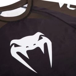 Venum Rash Guard NOGI IBJJF Approved L/S Zwart Bruin