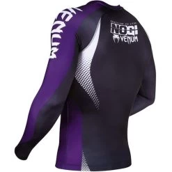 Venum Rash Guard NOGI IBJJF Approved L/S Zwart Paars