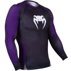 Venum Rash Guard NOGI IBJJF Approved L/S Zwart Paars -Boksen Winkel venum venum rash guardnogi ibjjf approvedl s zwart 29