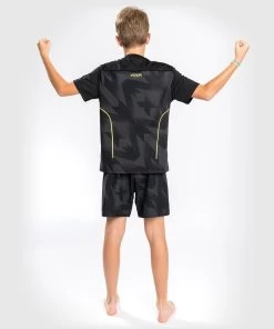 Venum Razor Dry Tech T-shirt Kinderen Zwart Goud -Boksen Winkel venum venum razor dry tech t shirt kinderen zwart 4