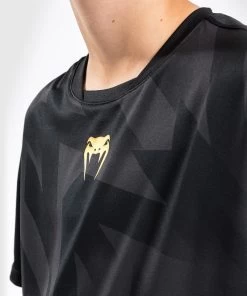 Venum Razor Dry Tech T-shirt Kinderen Zwart Goud -Boksen Winkel venum venum razor dry tech t shirt kinderen zwart 5