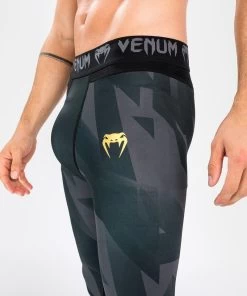 Venum Razor Sportlegging Tights Spats Zwart Goud -Boksen Winkel venum venum razor sportlegging tights spats zwart 4