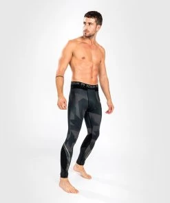 Venum Razor Sportlegging Tights Spats Zwart Goud -Boksen Winkel venum venum razor sportlegging tights spats zwart 6