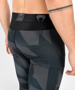 Venum Razor Sportlegging Tights Spats Zwart Goud -Boksen Winkel venum venum razor sportlegging tights spats zwart 8