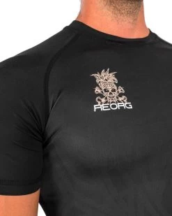 Venum Reorg Rash Guard Korte Mouwen Zwart -Boksen Winkel venum venum reorg rash guard korte mouwen zwart 3