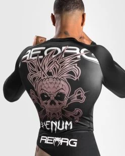 Venum Reorg Rash Guard Lange Mouwen Zwart -Boksen Winkel venum venum reorg rash guard lange mouwen zwart 3