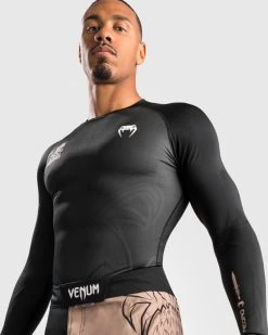 Venum Reorg Rash Guard Lange Mouwen Zwart -Boksen Winkel venum venum reorg rash guard lange mouwen zwart 5