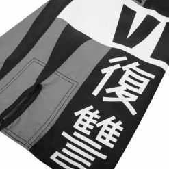 Venum Revenge Fight Shorts Zwart Grijs Venum Shop Europe -Boksen Winkel venum venum revenge fight shorts zwart grijs venum 5