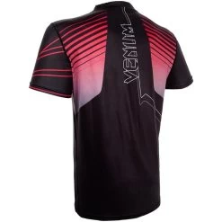 Venum Sharp 3.0 Dry Tech™ Trainings T-shirt Zwart Rood -Boksen Winkel venum venum sharp 30 dry tech trainings t shirt zw 4