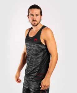 Venum Shirt Trooper Tank Top Camo Zwart Rood -Boksen Winkel venum venum shirt trooper tank top camo zwart rood 3