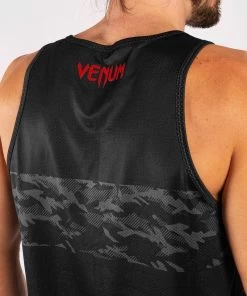 Venum Shirt Trooper Tank Top Camo Zwart Rood -Boksen Winkel venum venum shirt trooper tank top camo zwart rood 4