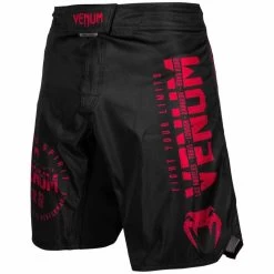 Venum SIGNATURE MMA Fightshorts Zwart Rood 13 Venum SIGNATURE MMA Fightshorts Zwart Rood -Boksen Winkel venum venum signature mma fightshorts zwart rood 3