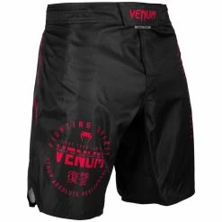 Venum SIGNATURE MMA Fightshorts Zwart Rood 15 Venum SIGNATURE MMA Fightshorts Zwart Rood -Boksen Winkel venum venum signature mma fightshorts zwart rood 5