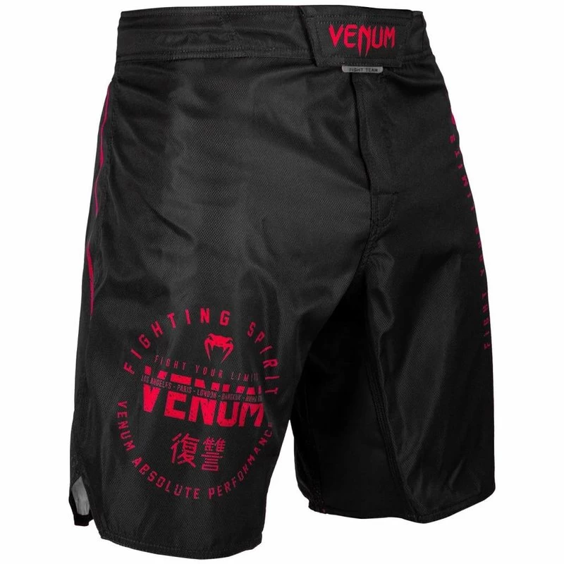 Venum SIGNATURE MMA Fightshorts Zwart Rood 8 Venum SIGNATURE MMA Fightshorts Zwart Rood - Afbeelding 6