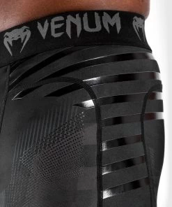 Venum Skull Vale Tudo Compressieshort Zwart Zwart -Boksen Winkel venum venum skull vale tudo compressieshort zwart 3