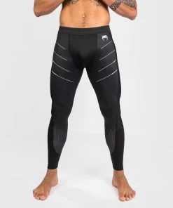 Venum Sportlegging Biomecha Spats Tights Zwart Grijs -Boksen Winkel venum venum sportlegging biomecha spats tights zwa 5