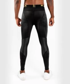 Venum Sportlegging G-Fit Compressiebroek Zwart Goud
