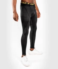 Venum Sportlegging G-Fit Compressiebroek Zwart Goud -Boksen Winkel venum venum sportlegging g fit compressiebroek zwa 7