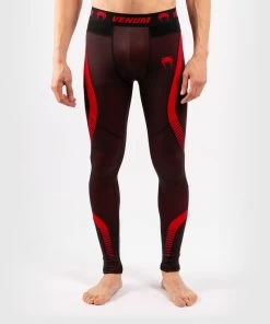 Venum Sportlegging No Gi 3.0 Compressiebroek Zwart Rood -Boksen Winkel venum venum sportlegging no gi 30 compressiebroek 16