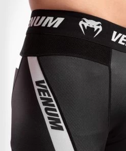 Venum Sportlegging No Gi 3.0 Compressiebroek Zwart Wit -Boksen Winkel venum venum sportlegging no gi 30 compressiebroek 21