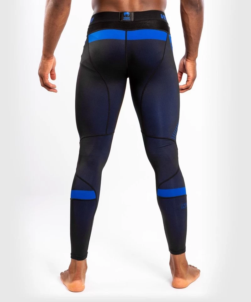 Venum Sportlegging No Gi 3.0 Compressiebroek Zwart Blauw 8 Venum Sportlegging No Gi 3.0 Compressiebroek Zwart Blauw - Afbeelding 6