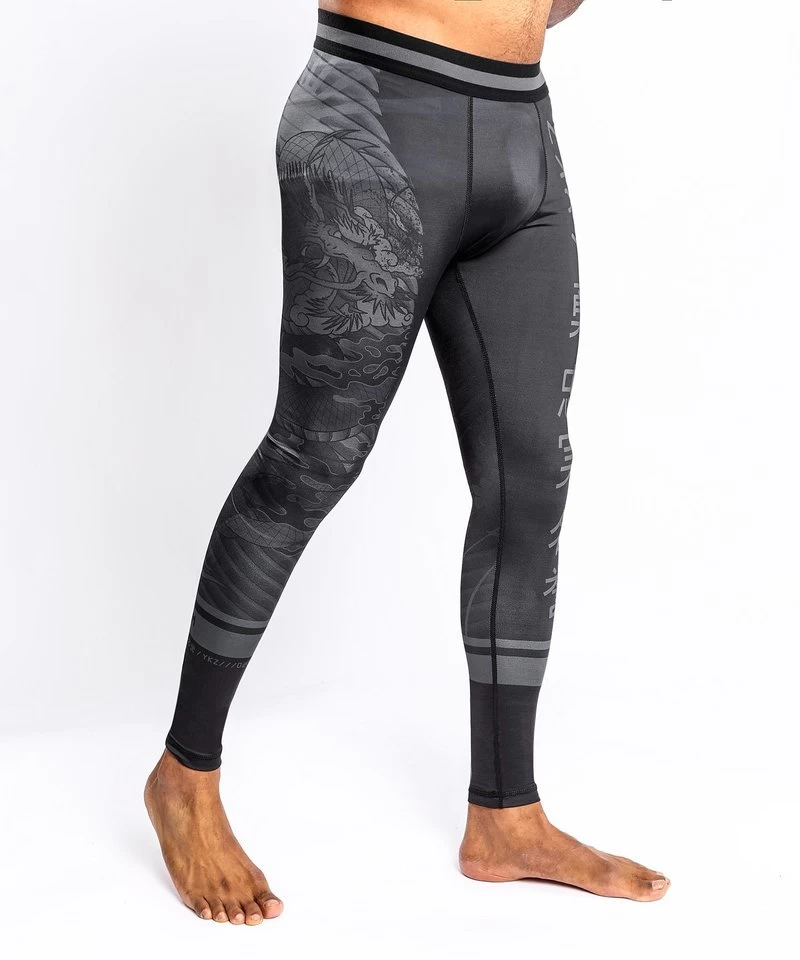 Venum Sportlegging YKZ21 Compressiebroek Zwart Zwart 5 Venum Sportlegging YKZ21 Compressiebroek Zwart Zwart - Afbeelding 3