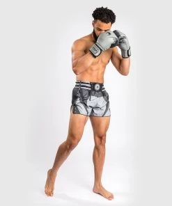 Venum Stone Muay Thai Kickboksshort Mineraal Groen -Boksen Winkel venum venum stone muay thai kickboksshort mineraal 6