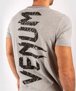 Venum T Shirt Giant Grijs Vechtsport Kleding -Boksen Winkel venum venum t shirt giant grijs vechtsport kleding 2