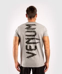Venum T Shirt Giant Grijs Vechtsport Kleding -Boksen Winkel venum venum t shirt giant grijs vechtsport kleding 3