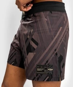 Venum Tecmo 2.0 Fight Shorts Zwart Bruin -Boksen Winkel venum venum tecmo 20 fight shorts zwart bruin 6