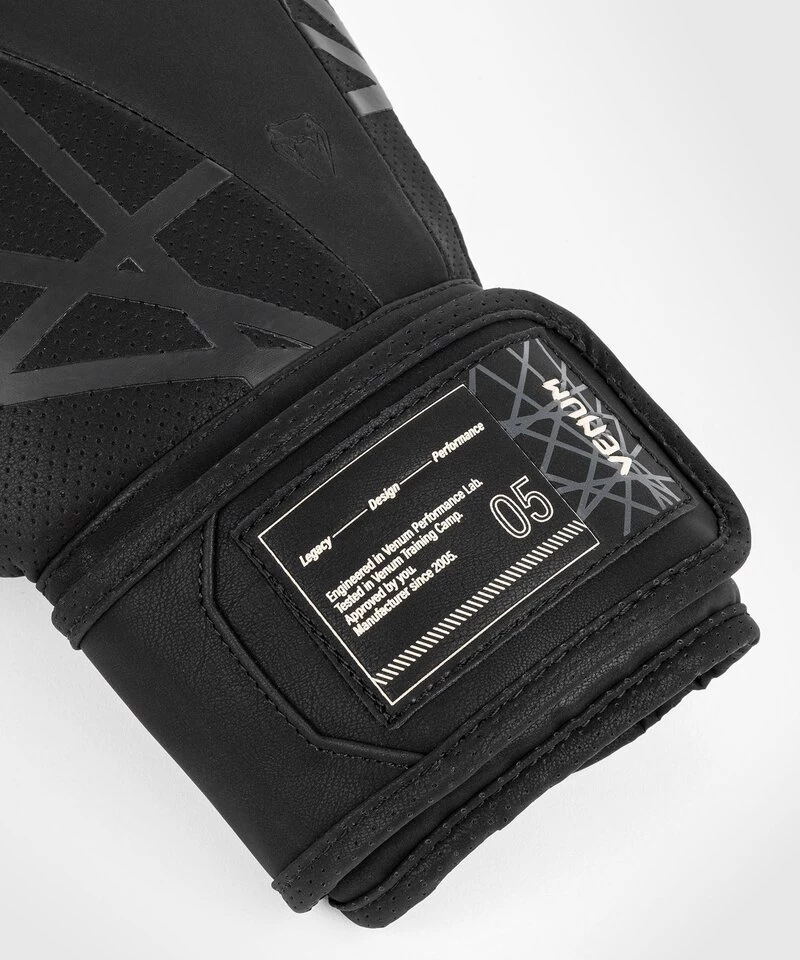 Venum Tecmo 2.0 (Kick)Bokshandschoenen Zwart 6 Venum Tecmo 2.0 (Kick)Bokshandschoenen Zwart - Afbeelding 4