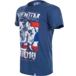 Venum Thai Chok T-Shirt Blauw Kickboksen Venum Fightshop Nederland -Boksen Winkel venum venum thai chok t shirt blauw kickboksen ven 2