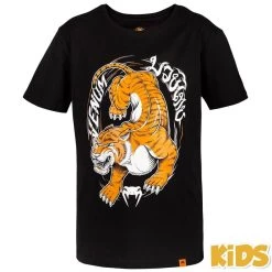 Venum Tiger King Kids T Shirt Zwart -Boksen Winkel venum venum tiger king kids t shirt zwart 4