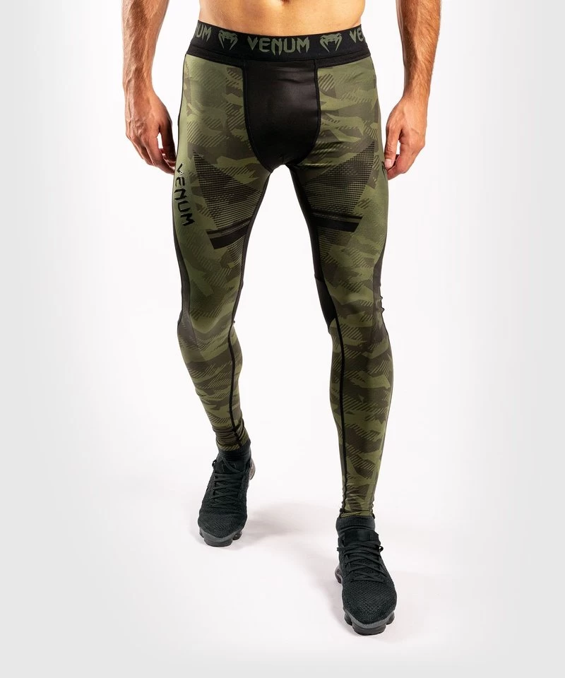 Venum Trooper Legging Tights Forest Camo Zwart 9 Venum Trooper Legging Tights Forest Camo Zwart - Afbeelding 7
