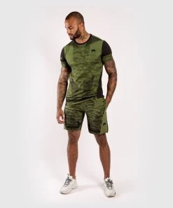 Venum TROOPER T-Shirt Forest Camo Zwart