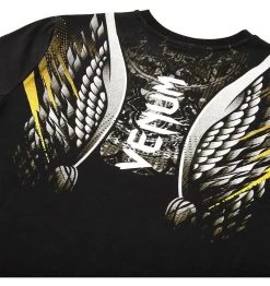 Venum Viking 2.0 T-shirt Zwart Geel -Boksen Winkel venum venum viking 20 t shirt zwart geel 7