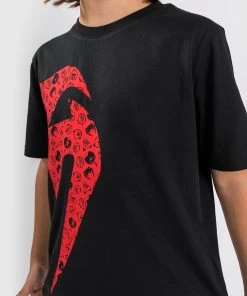 Venum X Angry Birds Giant Katoenen T-shirt Kinderen Zwart Rood -Boksen Winkel venum venum x angry birds giant katoenen t shirt k 3