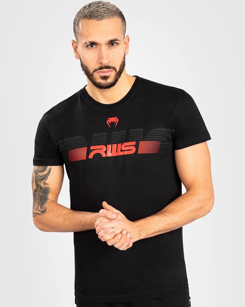 Venum X RWS Katoenen T-shirt Zwart Rood 6 Venum X RWS Katoenen T-shirt Zwart Rood - Afbeelding 4