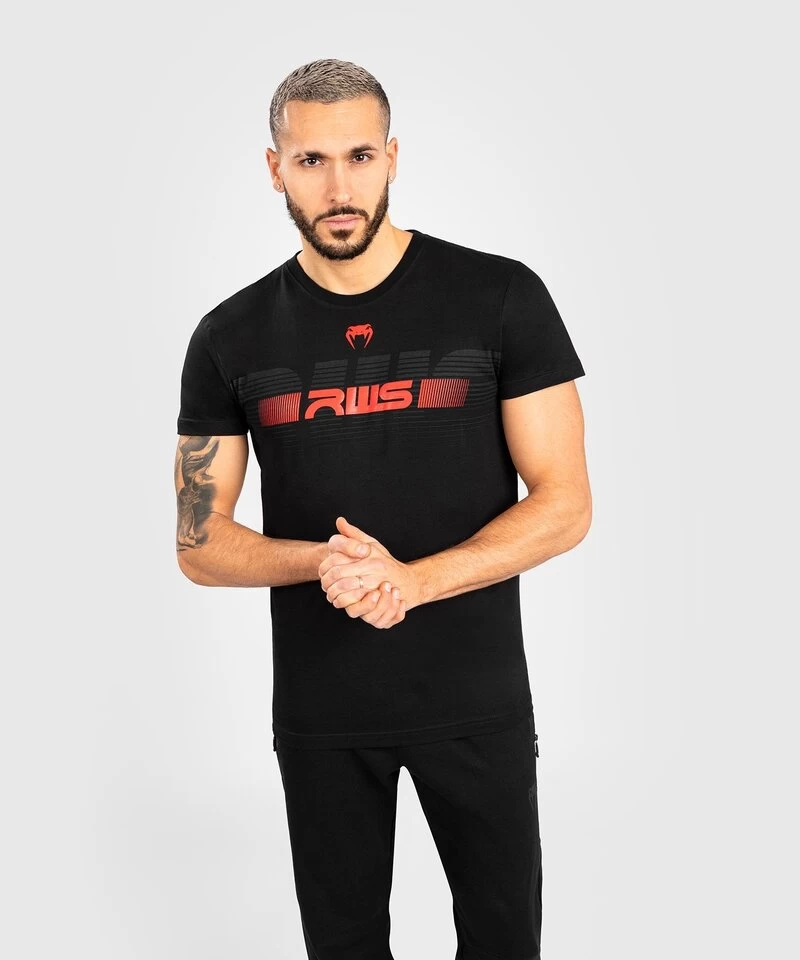 Venum X RWS Katoenen T-shirt Zwart Rood 7 Venum X RWS Katoenen T-shirt Zwart Rood - Afbeelding 5