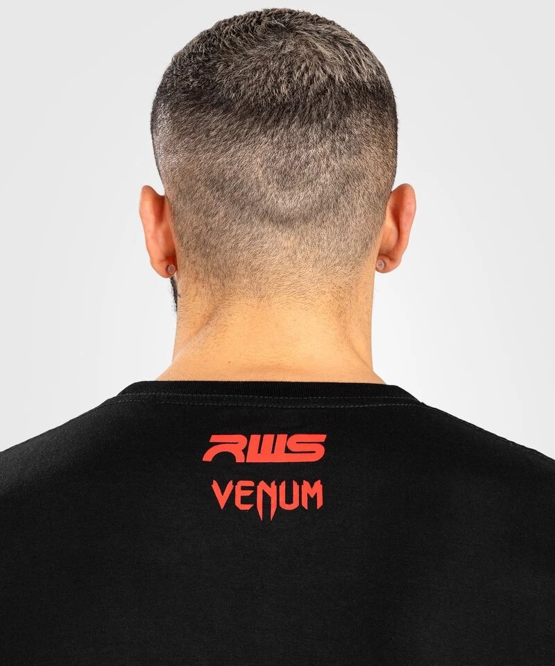 Venum X RWS Katoenen T-shirt Zwart Rood 8 Venum X RWS Katoenen T-shirt Zwart Rood - Afbeelding 6